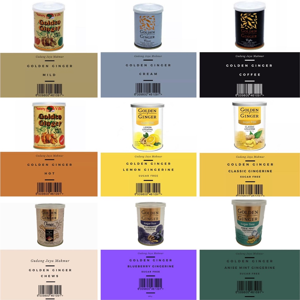 

[♟J9➢] Permen Jahe Golden Ginger Herb Candy Sunny Ville 150gr [218]