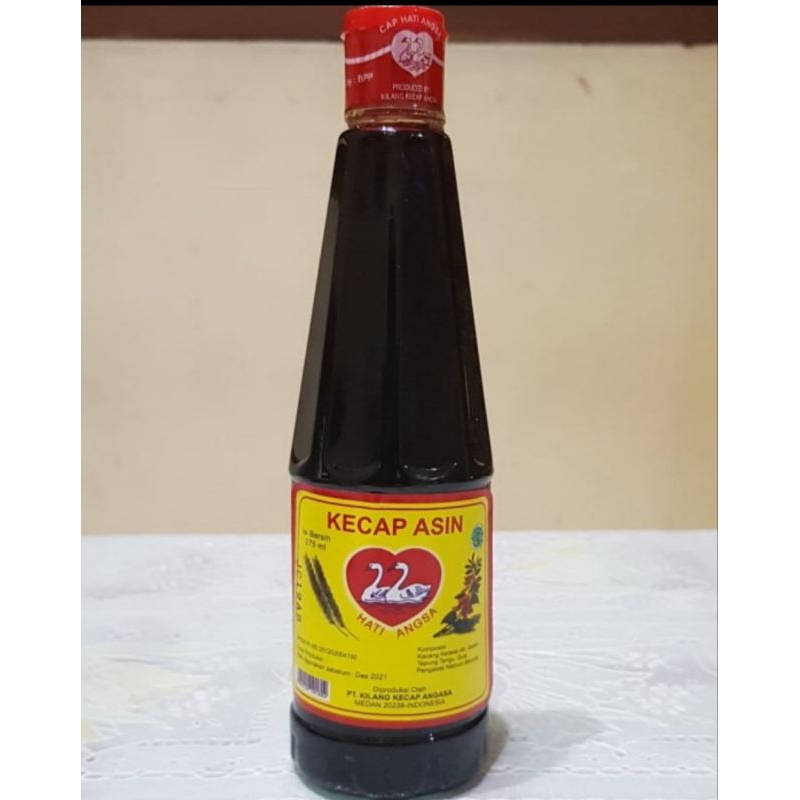 

kecap asin hati angsa Medan halal ukuran 275ml (1pcs)