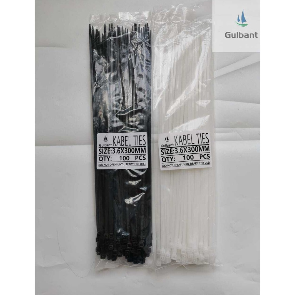 

Best Terl4ris Kabel Ties Cable Tie 3.6 x 300mm (30cm) CV 300 Kualitas baik [296]