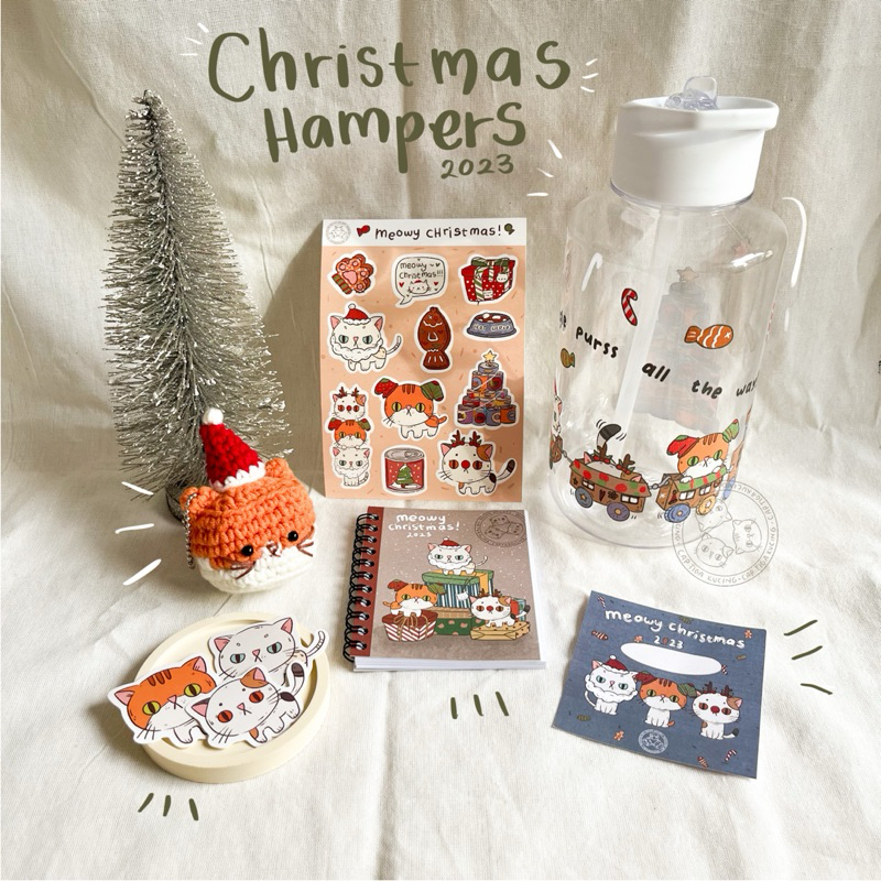 

C3K^..^ | Hampers Natal 2023 Kucing hadiah Christmas lucu murah