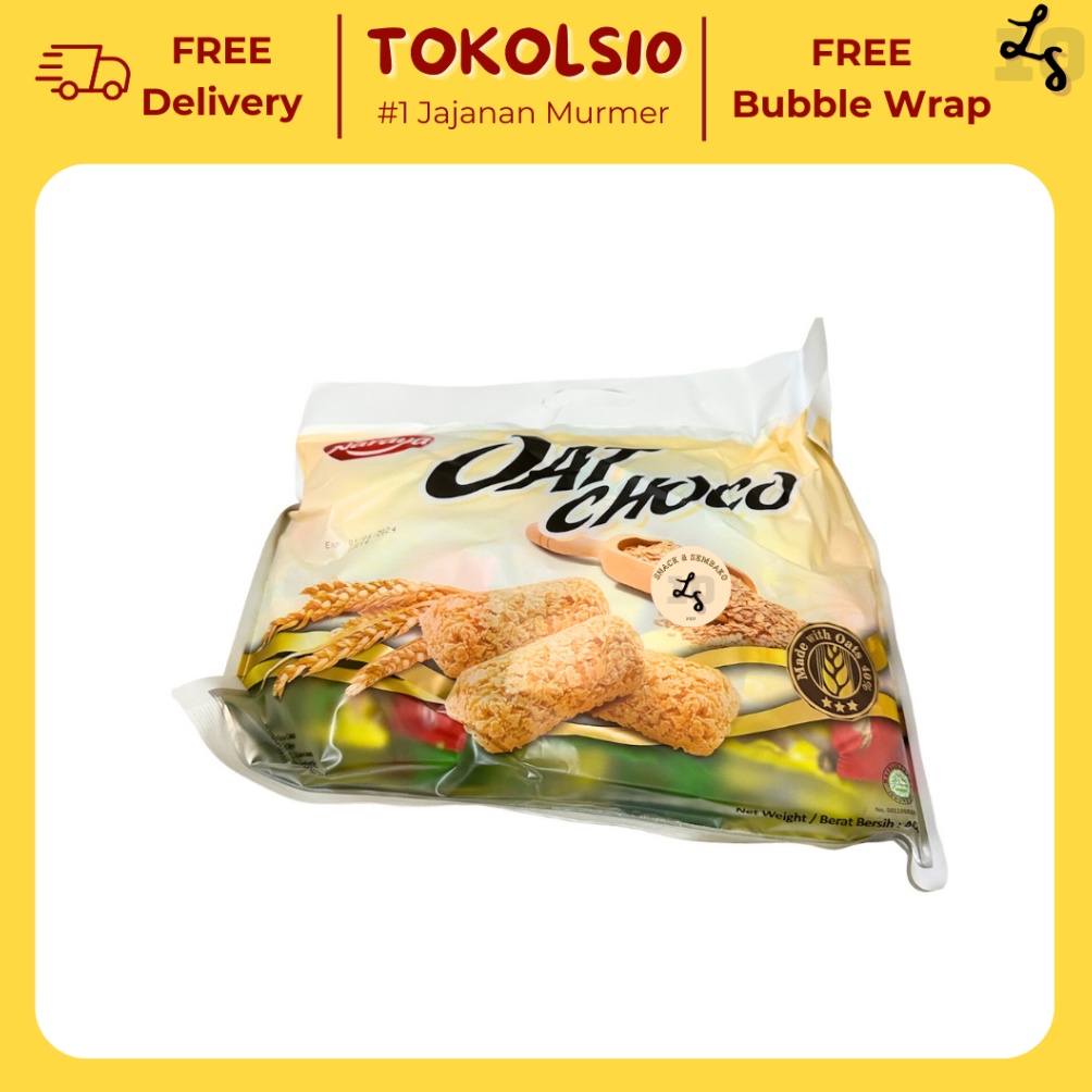 

[✰A49➤] Naraya Oat Choco Sereral Original/Cokelat/Stroberi/Pandan 1 Pack Isi 40 pcs @10gr [176]