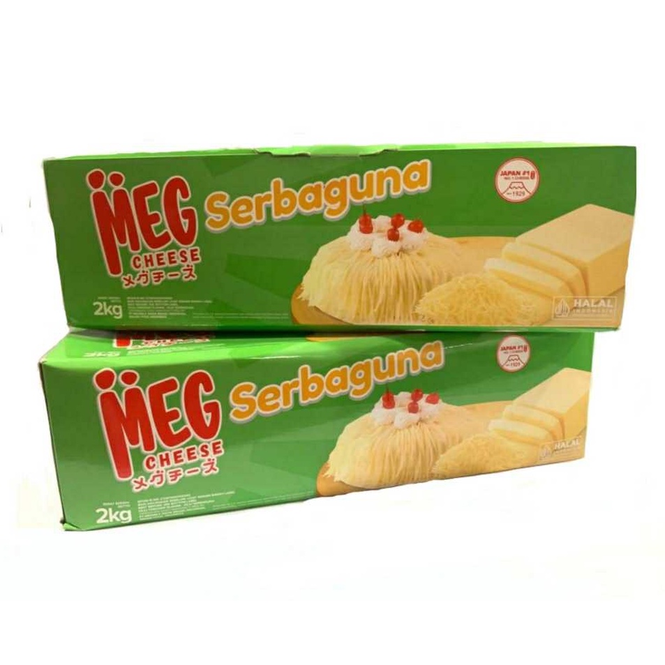 

KODE NMP654 Keju Cheddar - Cheese Cheddar Meg Serbaguna 2kg