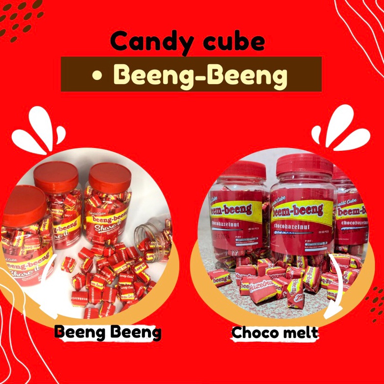 

[❀D77>] BEEM BEENG Candy 1 toples isi 60pcs/ PERMEN ENAK MURAH ISI MELIMPAH Discount