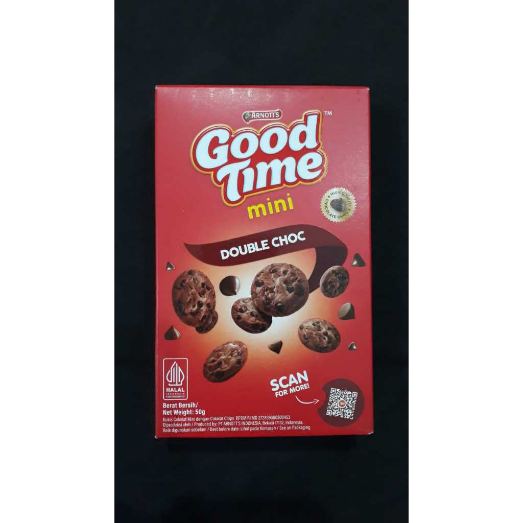 

GOOD TIME MINI DOUBLE CHOC 50G