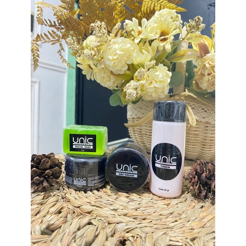 (BPOM) UNIC SKINCARE 100% ORIGINAL untuk semua jenis kulit aman / Menghilangkan Jerawat / Flek / Waj