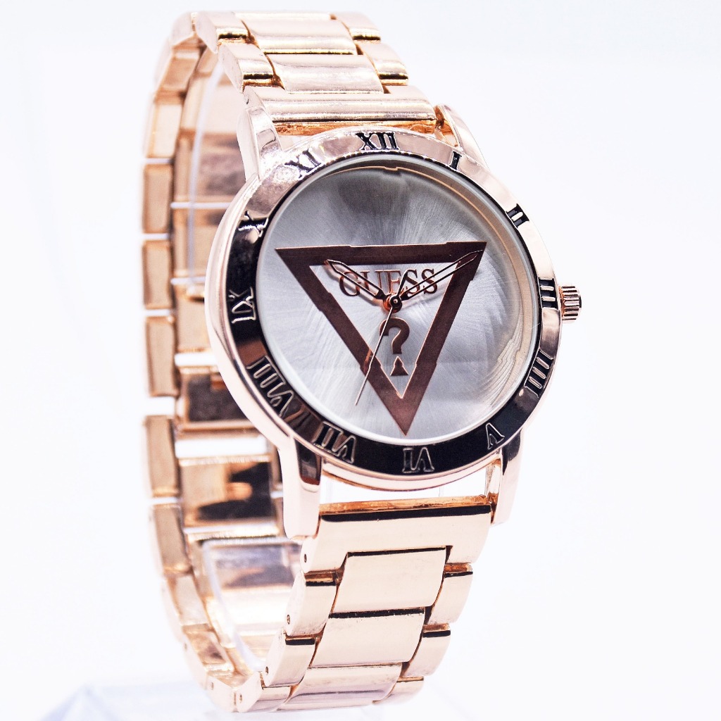 Jam Tangan pria GUEES bahan stainless steel