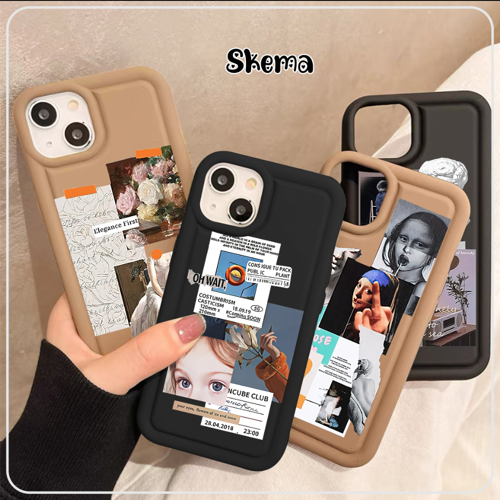 SOFTCASE SILIKON CASING DELUXE MATTE SKEMA FOR IPHONE 6 7 8 SE 6+ 7+ 8+ X XS XR XS MAX 11 12 13 14 P