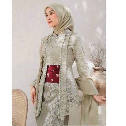 kutu baru new sage kebaya wisuda kebaya bridesmaid