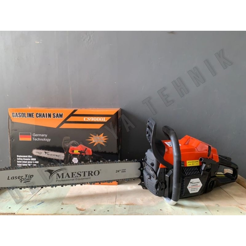 Chainsaw Maestro CS9000L/ Mesin gergaji kayu Maestro CS9000L Laser