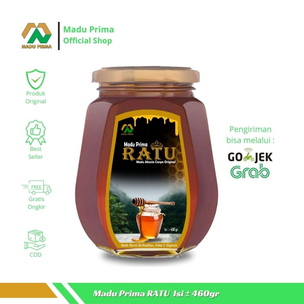 

Madu Murni Akasia Carpa Madu Prima Ratu isi ±460 gr