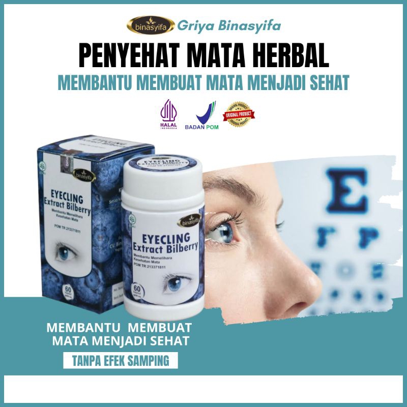 Obat Mata Minus Pria Wanita Dewasa Herbal Binasyifa