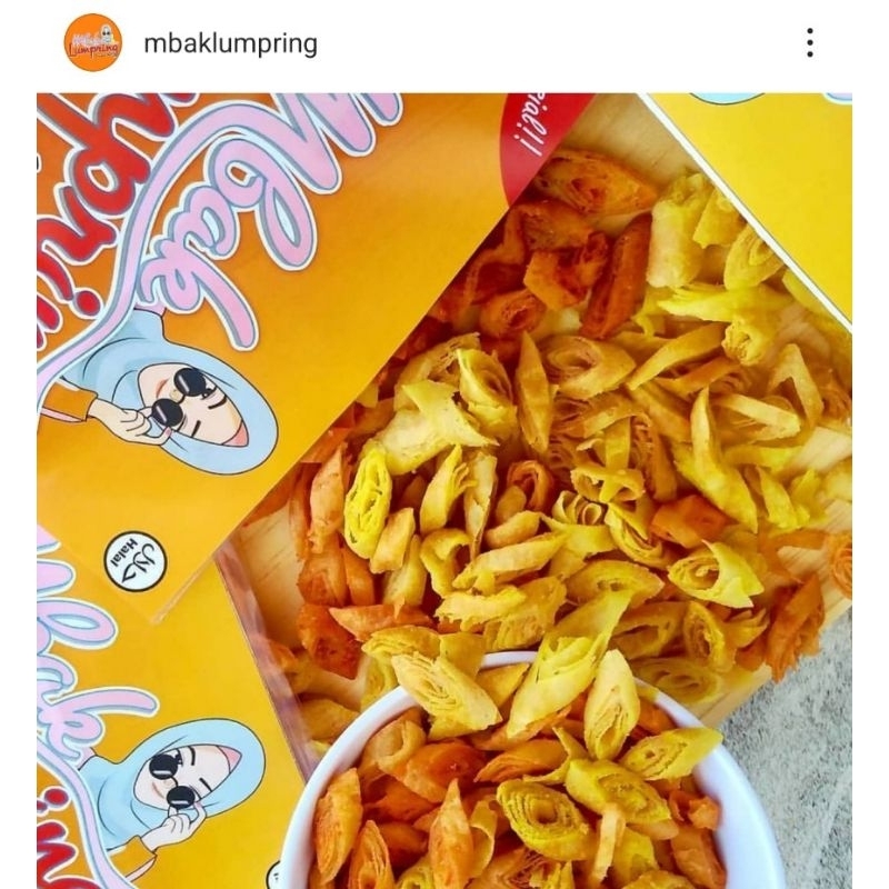 

Mbak Lumpring Lumpia Kering Jajanan Hits dan Kekinian Viral di tiktok jajanan pedas