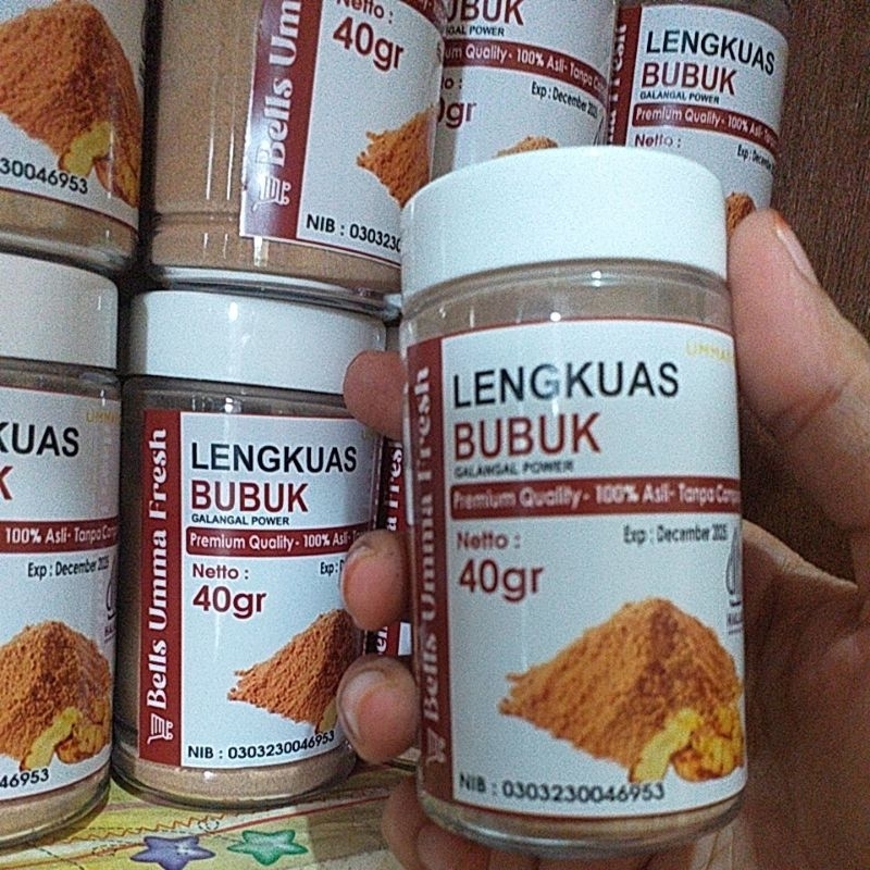 

Lengkuas Bubuk UmmaFiqa 40gr