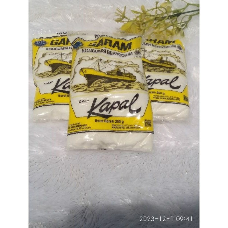 

GARAM HALUS CAP KAPAL 250 GRAM