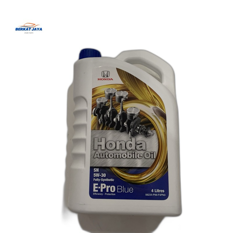 Oli Honda E-Pro Blue 5W-30 SN Fully Synthetic 4 Liter