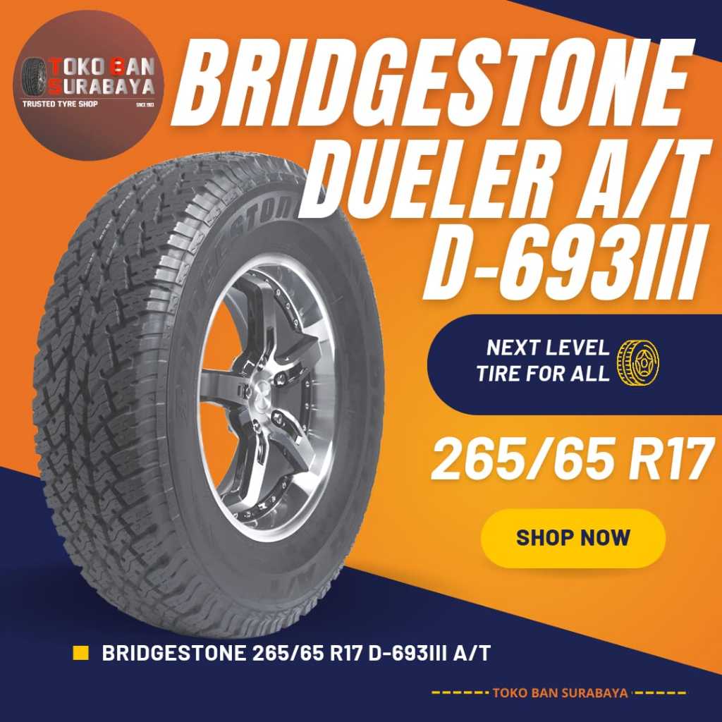 Ban Bridgestone BS 265/65 R17 265/65R17 26565R17 26565 R17 265/65/17 R17 R 17 D693 iii D 693 iii D693iii D 693iii A/T AT