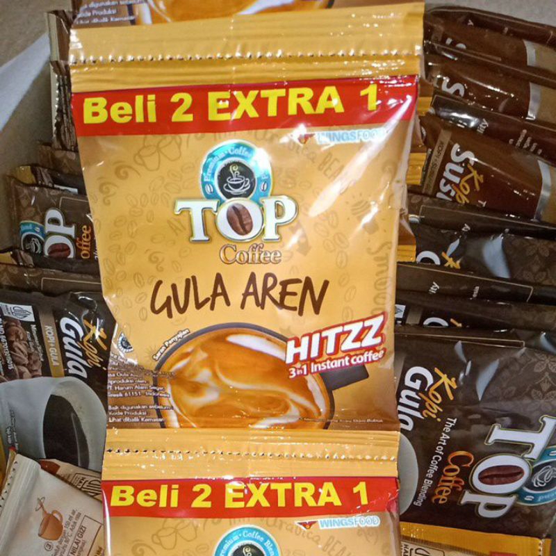 

TOP coffe gula aren 22gr sachet 15 pcs