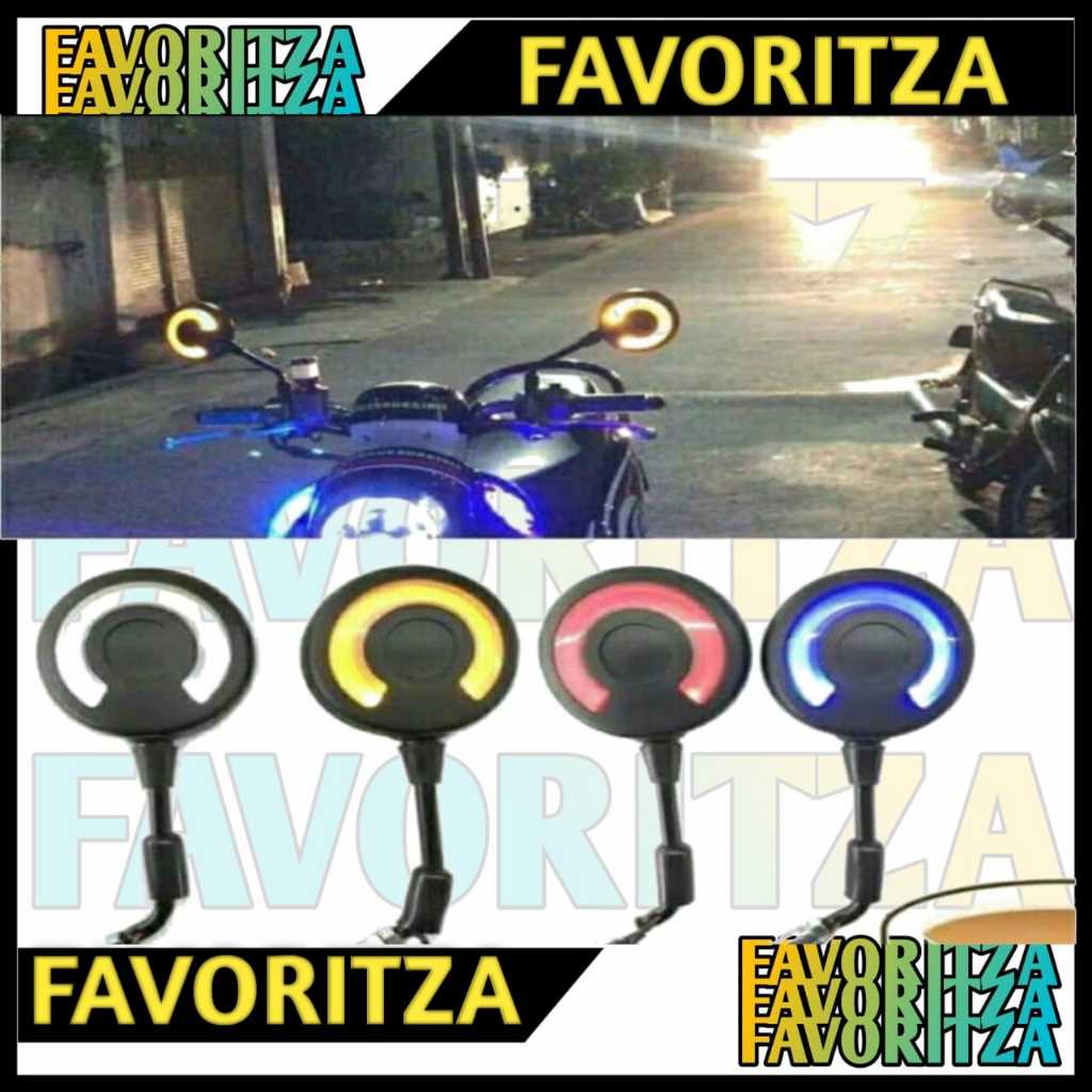 SPION SCOOPY LED SPION VARIASI MODEL SCOOPY LED SPION BULAT UNIVERSAL SCOOPY MIO VESPA VARIO FINO DL