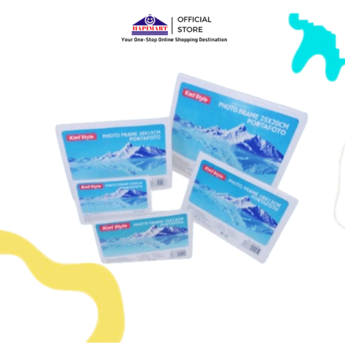 Bingkai Foto Akrilik Horisontal/Stand Frame Bingkai Foto Transparant - 25 x 20 cm