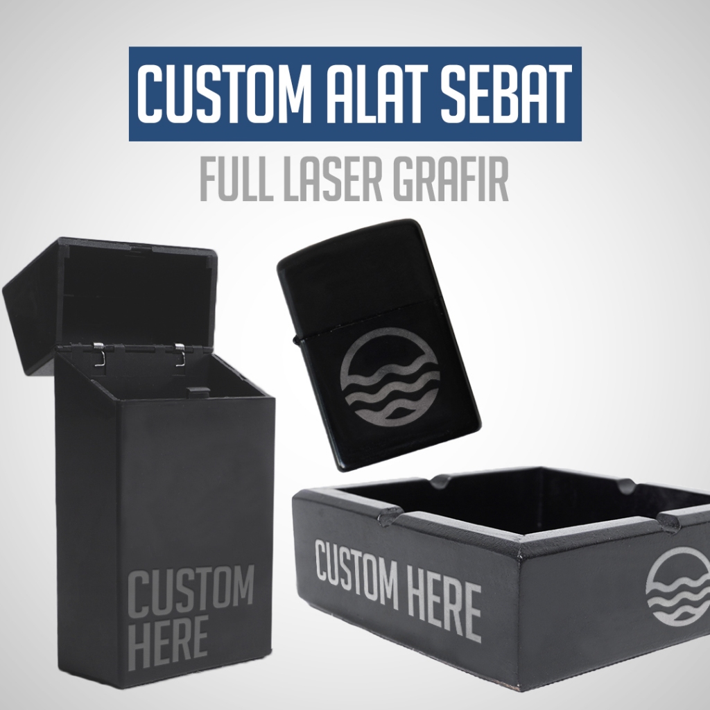 Ohio * Custom Korek Api I Korek Zippo I Kotak Rokok I Box Rokok Custom I Asthray I Asbak Custom Nama