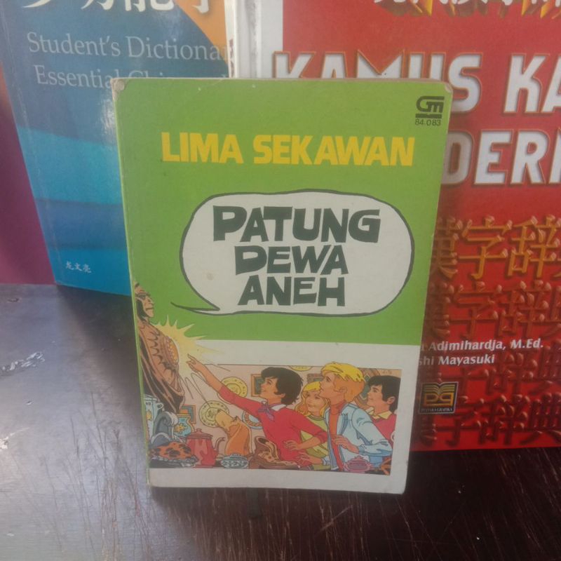 CERITA ANAK LIMA SEKAWAN PATUNG DEWA ANEH & HARTA KARUN DI GALIUNG KENCANA& HARDY BOYS
