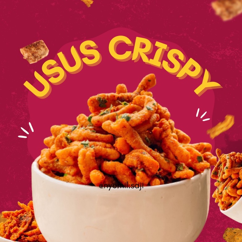 

SK35 PROMO LAUNCHING! USUS KRISPI KEMASAN BESAR 100 GRAM Pasti Murah ͇̿̿/