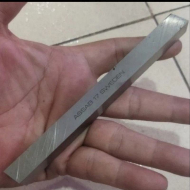 Mata pisau pahat bubut ASSAB 17 sweden size 3"/8×3"/8"×8