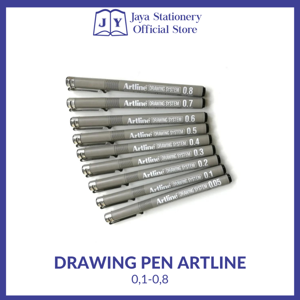 

[BISA COD] Drawing Syestem Pen merk Artline