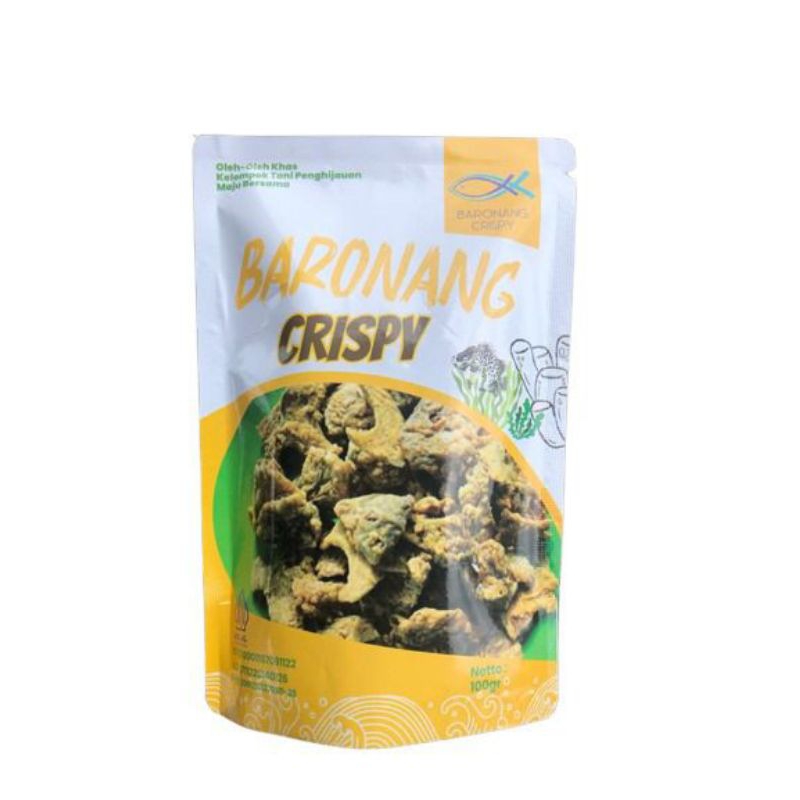 

Keripik Ikan Baronang Crispy 100gr