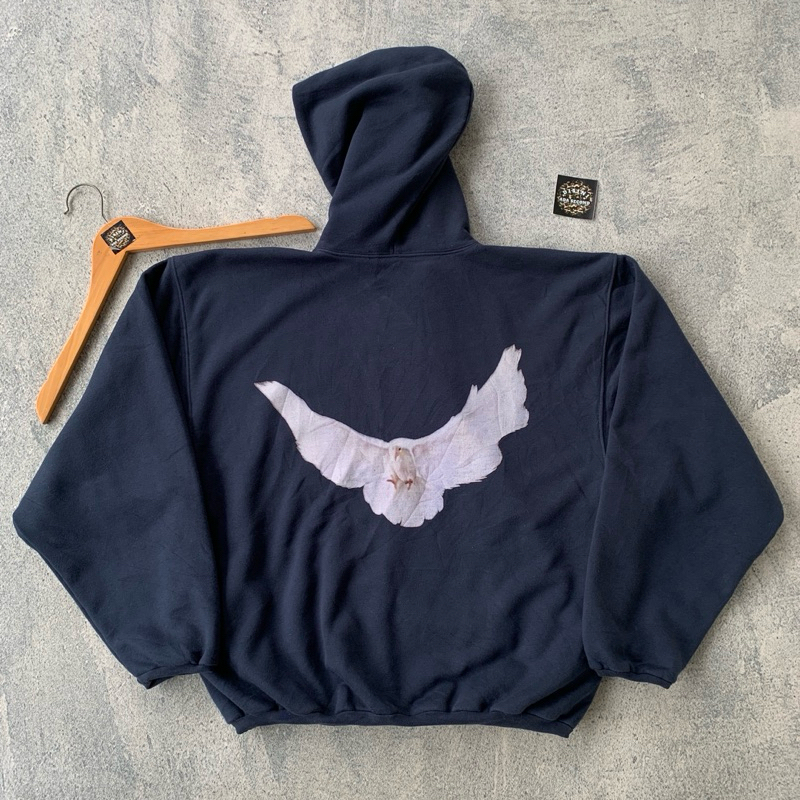 yeezy X gap X balenciaga dove hoodie authentic