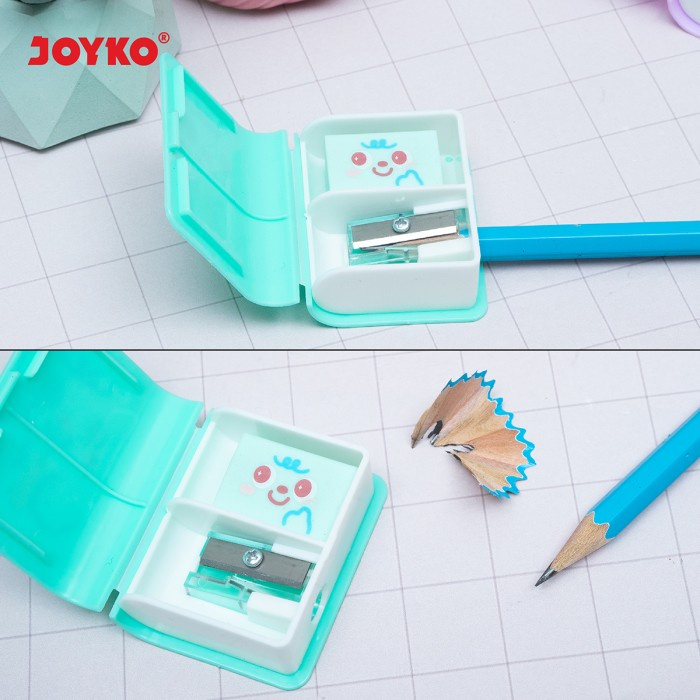 

Notebook Sharpener Eraser 2 in 1 Rautan dan Penghapus Joyko ER-131