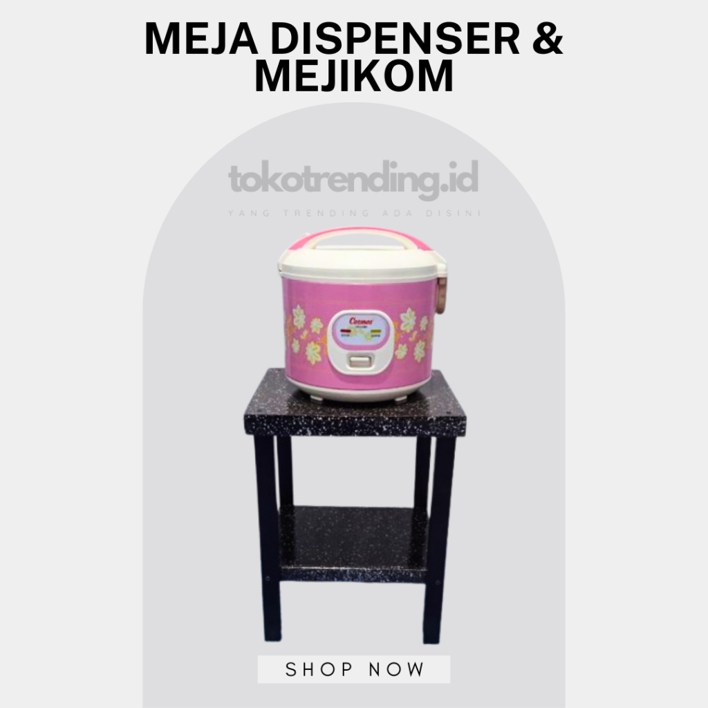 Meja Kecil Untuk Mejikom / Magicom / Mejicom / Meja Galon Meja Dispenser Ukuran PxLxT=40x40x45cm