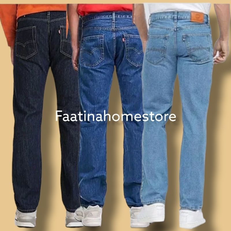 CELANA JEANS PRIA | CELANA JEANS REGULER STANDAR