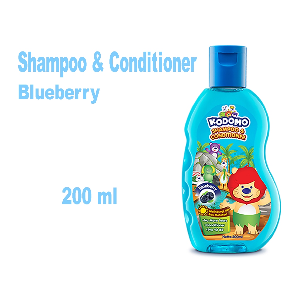 Kodomo Foaming Shampoo Gel Sampo &amp; Conditioner Anak Rambut Sehat