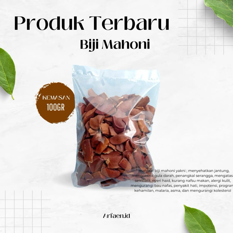 

Biji Mahoni Premium 250g