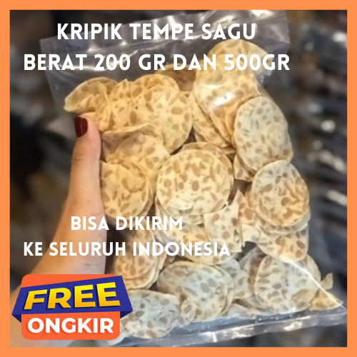 

Kripik Keripik Tempe Sagu Crispy - 200 gram - 500 gram - Keripik Tempe Mini Crispy - Tempe Sagu 500gram - Kripik Tempe Goreng 1/2kg Oleh Oleh Cilacap Makanan Ringan Kiloan - Keripik Tempe Oven Mini Spesial 250 Gram - Keripik Tempe Sagu 1/2 Kiloan Keripik