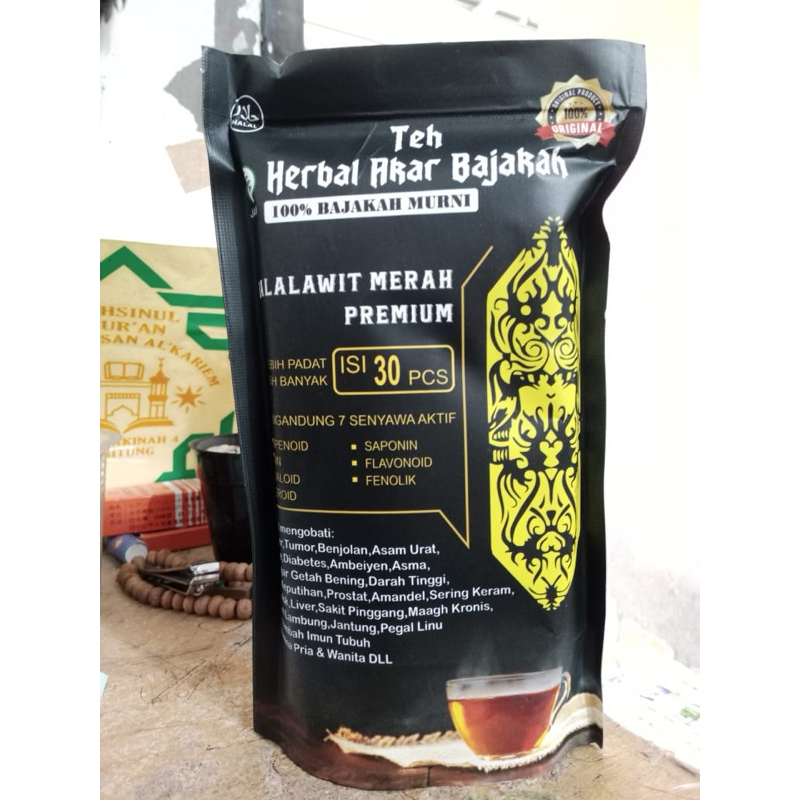 

TEH HERBAL AKAR KAYU BAJAKAH KALIMANTAN MERAH 30 Pcs