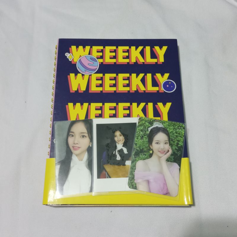 [ WEEEKLY ] ALBUM UNSEALED ONLY PHOTOCARD POLAROID SOOJIN WE ARE DEBUT ALBUM
