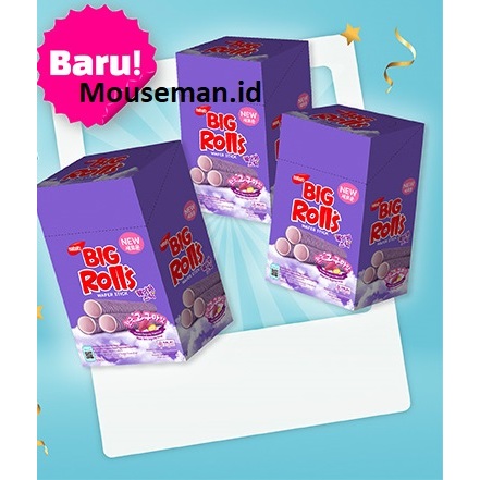 

Nabati Wafer Roll Stick BIG Roll's Rasa Roti Ubi Ungu Ala Korea GOGUMA 16gr