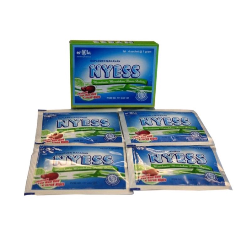 

Kirim L4ngsung NYESS pack isi 4pcs/ NYESS renceng isi 12pcs Terhitz