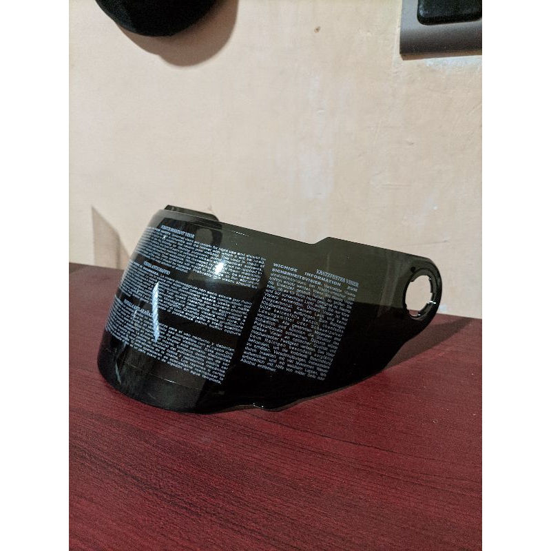 Visor Dark Smoke Helm Zeus 811 811C Original Zeus 100%