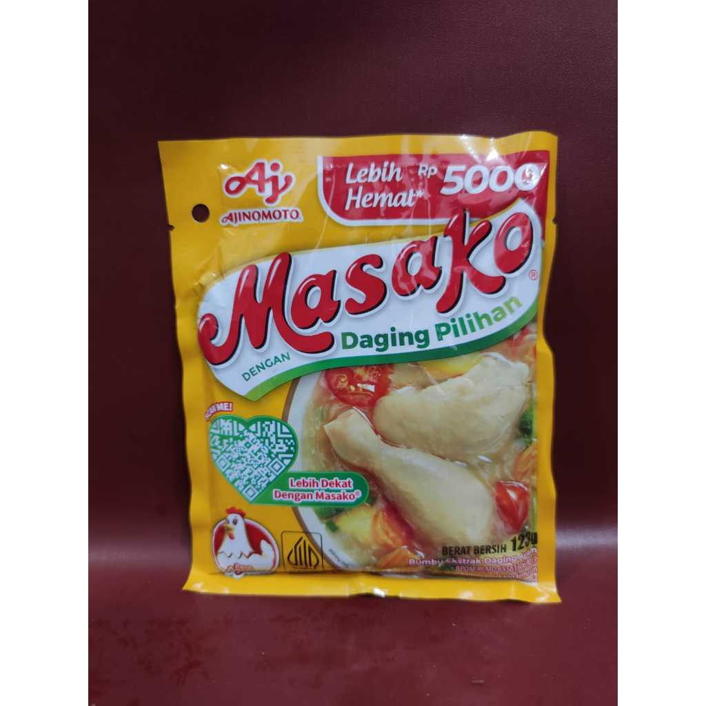 

Masako Ayam 123gr - Bumbu Masak Penyedap Rasa Ayam Masako