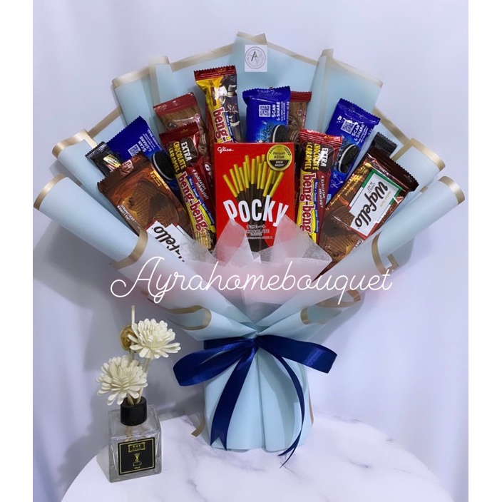 

MODEL OBD806 [KOMPLIT] Bucket Buket Snack Coklat Jajanan Hadiah Kado Wisuda Ulang Tahun Murah