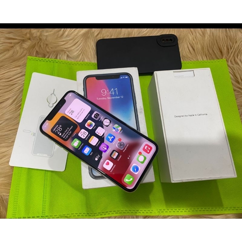 iPhone X 256gb All Operator Nominus segel fulset ori garansi