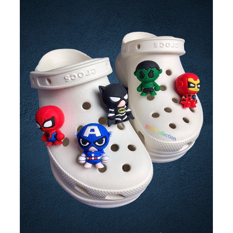 Jibbitz Crocs Aksesoris|Aksesoris Sandal Crocs (Super Hiro)