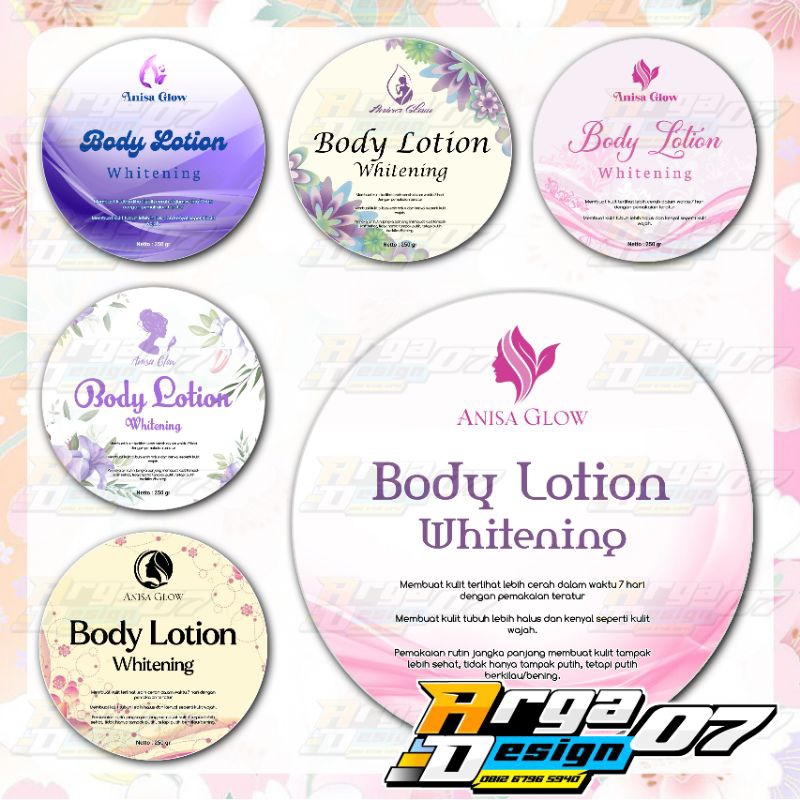 

LABEL STIKER HB GLOSY MENGKILAP GRATIS DESAIN