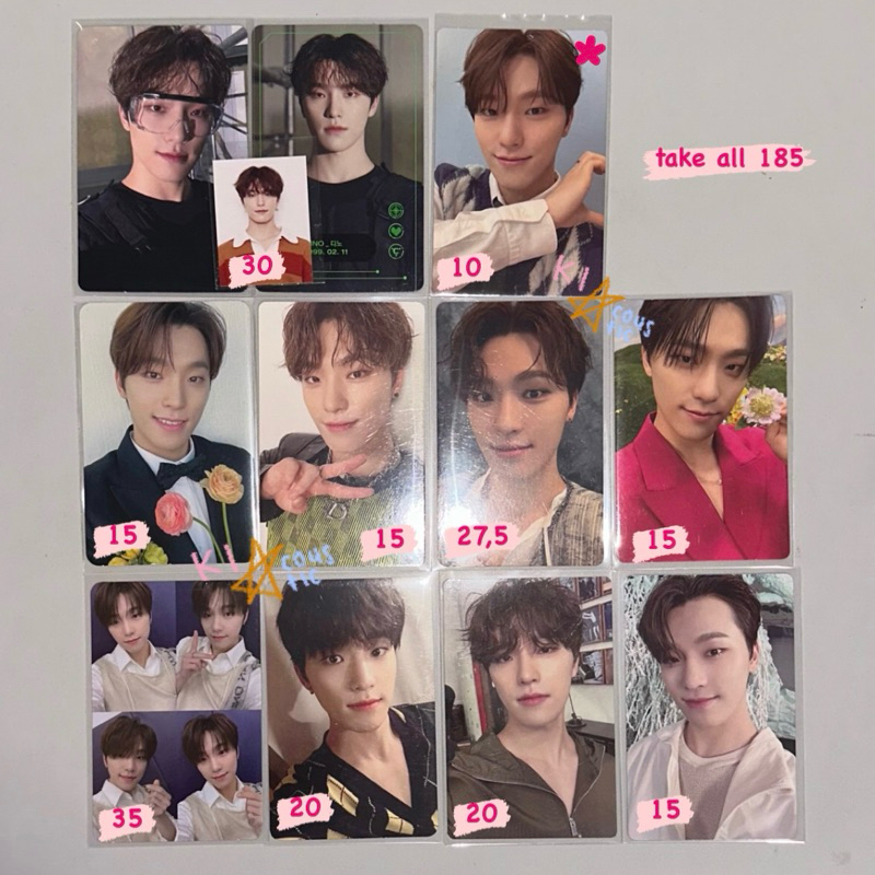 photocard pc dino seventeen svt fml carver fallen faded fight face the sun fts shadow sector 17 s17 