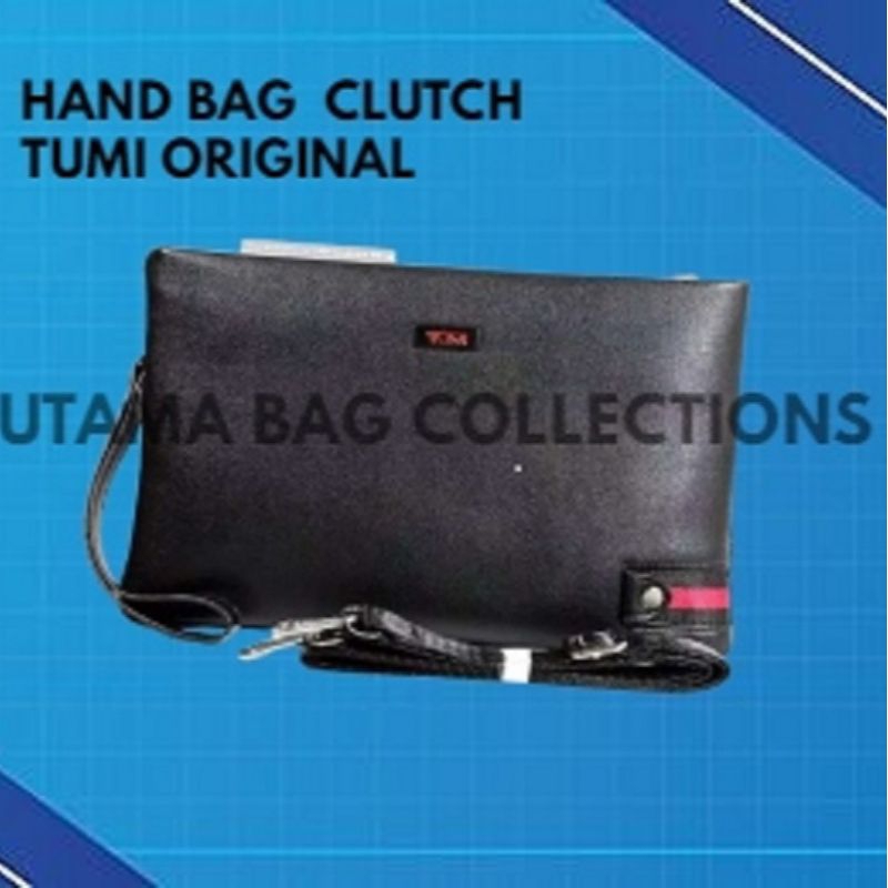 TUMI CLUTCH KULIT HAND BAG PRIA WANITA