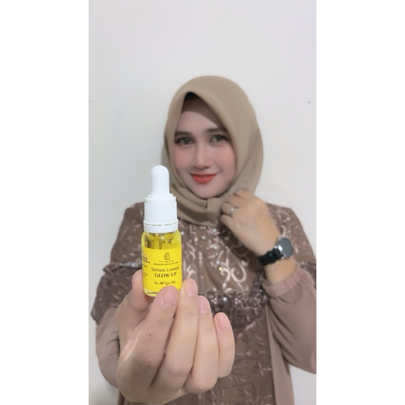SERUM SAFFRON GLOWUP & LEMON GLOWUP 10ML ORI BPOM BY CNF BEAUTY AMAN UNTUK WAJAH