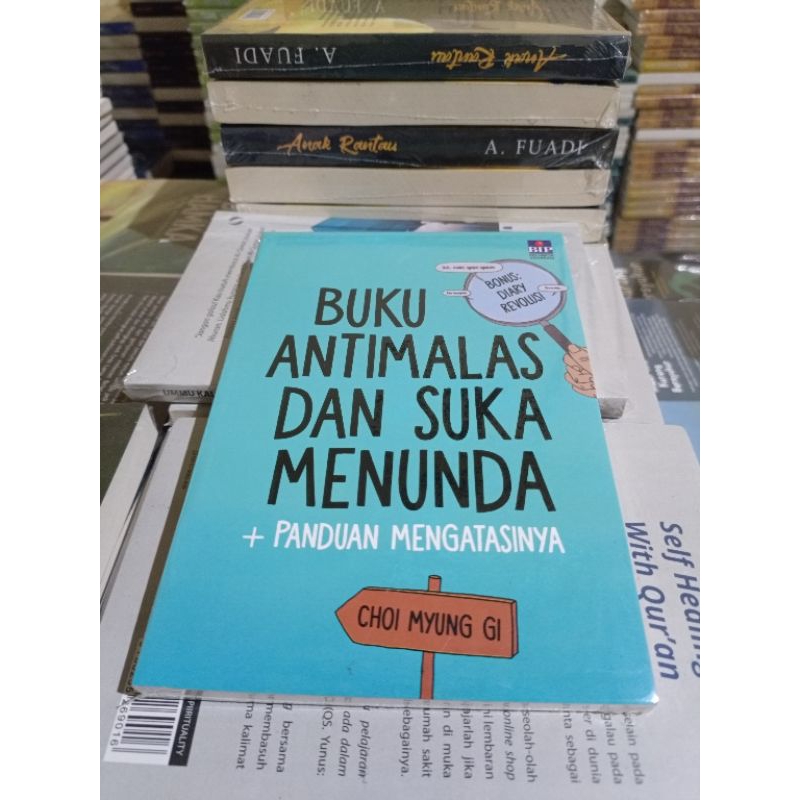 Buku anti Malas dan suka Menunda